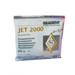 Jet 2000 (Джет 2000) - 20 кг (50 пакетовх400 гр) паковочная масса для бюгельного протезирования, Siladent Германия