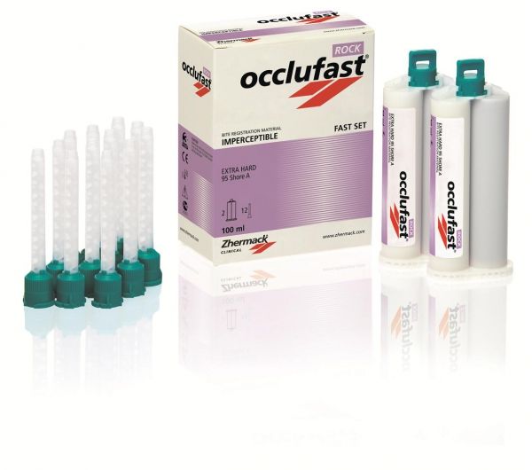 Occlufast Rock (2х50мл + смесители) А-силикон для регистрации прикуса