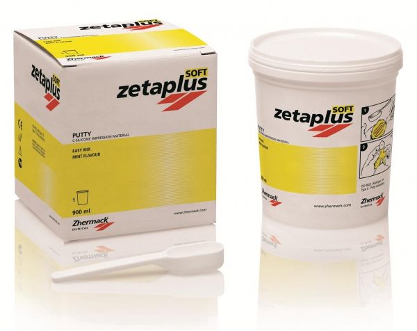Zeta Plus VL Soft Intro Kit–набор (желт)-силиконовая оттискная масса (900мл + 140мл+60мл)