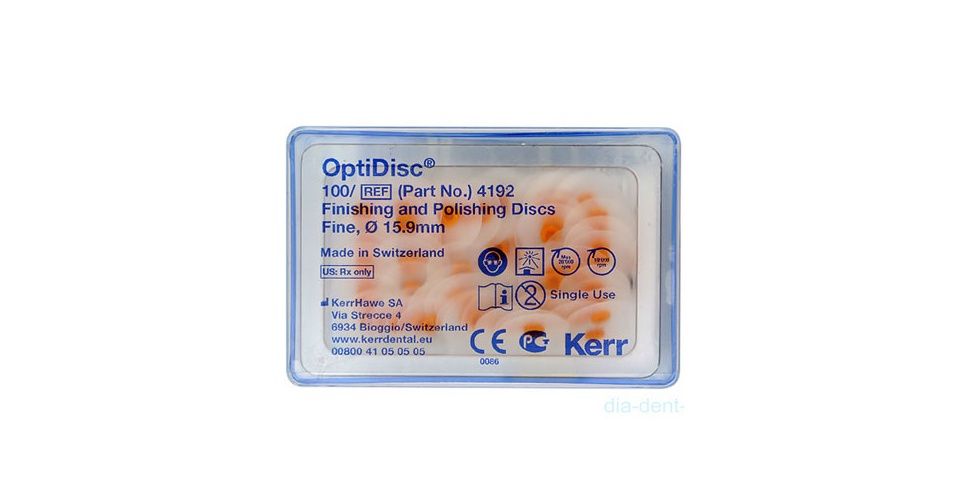 OptiDisc (Оптидиск) Medium Средние 15,9мм (100шт в уп), арт 4184, Kerr