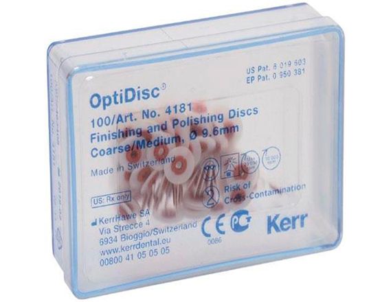 OptiDisc (Оптидиск) Medium Средние 9,6мм (100шт в уп), арт 4181, Kerr