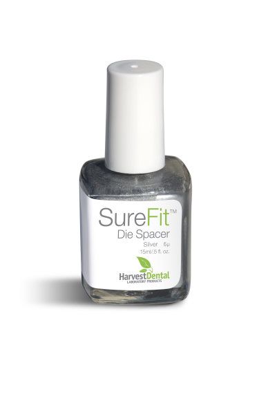 SureFit – штумпфлак серебристый, 15мл, толщина слоя 6 мкм