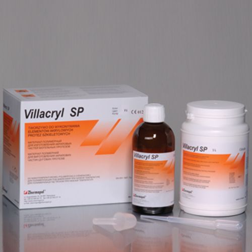 Villacryl SР - для изготовления акриловых частей бюгельных протезов.