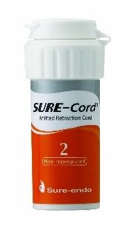 Sure Cord (Шуре Корд) №2 Нить ретракционная плетеная без пропитки Sure Cord (203 см), Корея