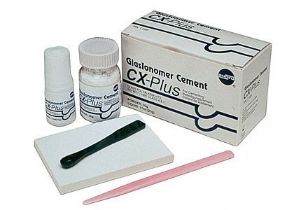 CX-PLUS Glasionomer Cement (35г+17мл) - стеклоиономерный цемент для фиксации, SHOFU (Япония)
