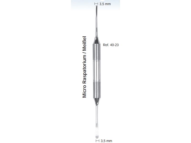 Распатор-микро двусторонний 3,5-3,5 mm Артикул: 40-23