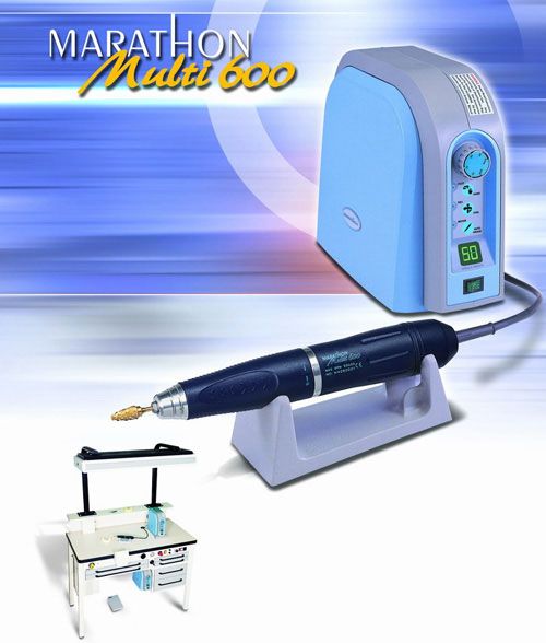 Микромотор зуботехнический бесщеточный Marathon Handy ECO, наконечник BM40S1 (40000 об/мин; эл. мощность 230Вт)