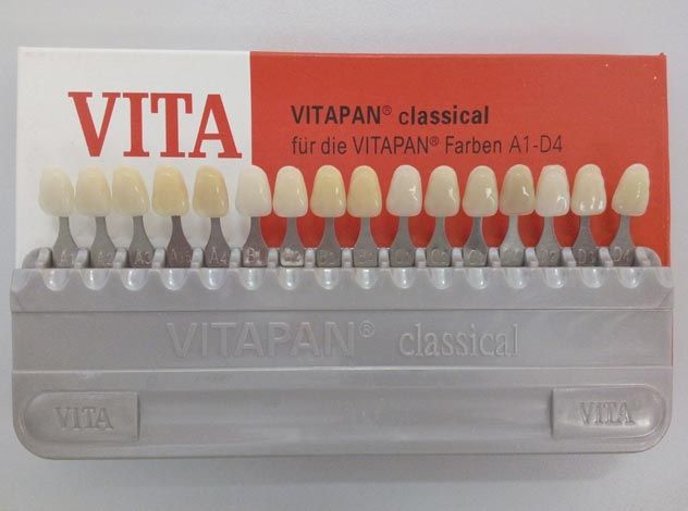 Расцветка “Vita” – универ. расцветка для подбора цвета зубов (пластик)