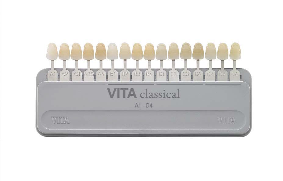 Расцветка “Vita” –универ. расцветка для подбора цвета зубов (керамика)