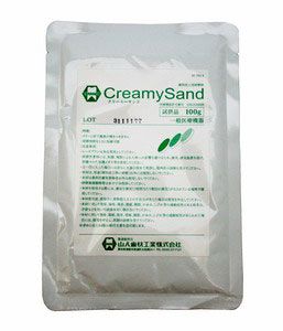 Creamy Sand - порошок для предварительной полировки акриловых пластмасс (100 гр.) YAMAHACHI (Япония)