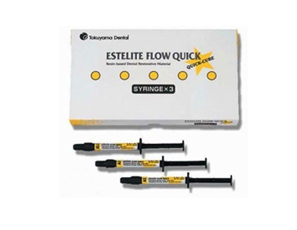 Estelite Flow Quick набор (Эстелайт флоу) 3 шпр.х3,6гр. А2, А3, А3,5