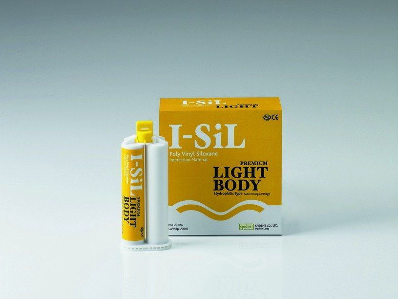 I-Sil Light Body (50мл Х 2катриджа) коррегир слой А силикон