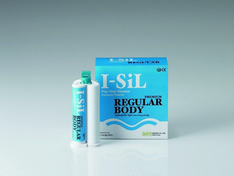I-Sil Regular body (50мл Х 2катриджа) коррегир слой А силикон
