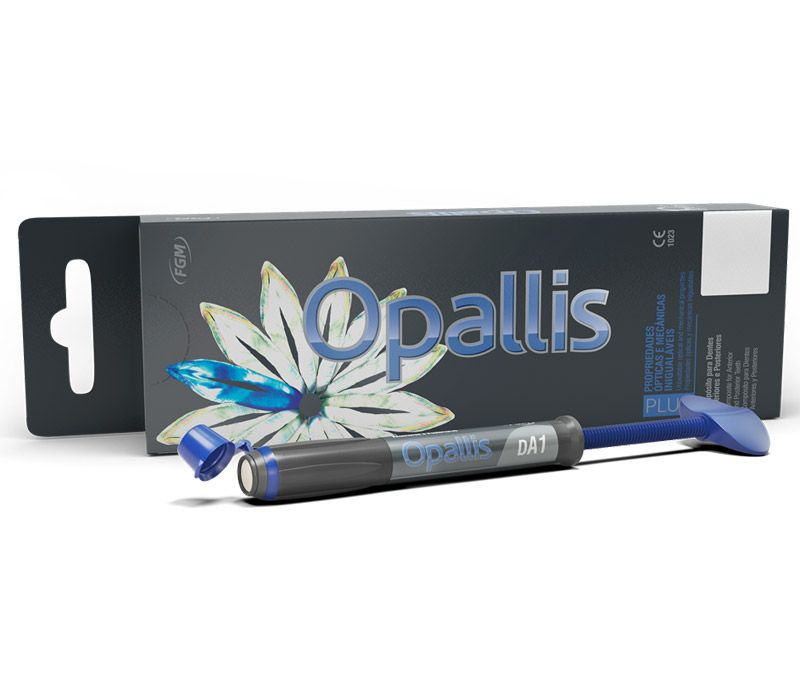 Opallis (Опаллис) - отдельный шприц 4гр, FGM, Бразилия, наногибридный светоотверждаемый композит
