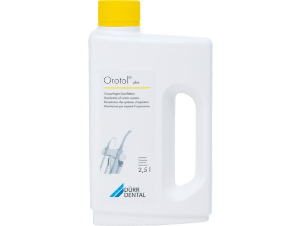 Orotol plus – дезинфекция аспирационных установок, 2,5л Durr, Германия