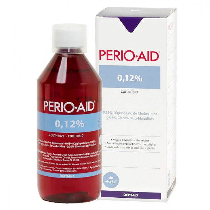 Ополаскиватель Dentaid Perio-Aid 0,12%, 500 мл арт 5193310