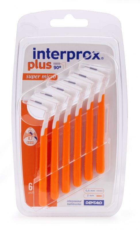 Межзубный ершик DENTAID Interprox Plus Supermicro 6 шт. 5251151