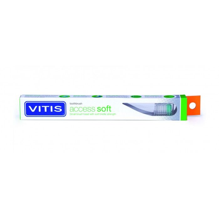 Витис soft access зубная щетка с мягкими щетинками в твердой упаковке (1 шт)