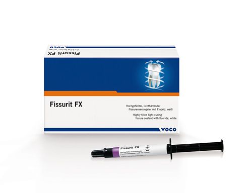 Fissurit FX - светоотверждаемый фиссурный герметик (2*2 мл)