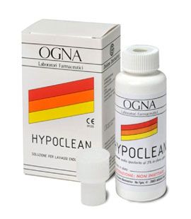 HYPOCLEAN (Гипоклин), двухкомпонентный материал для обработки корневых каналов, OGNA, Италия