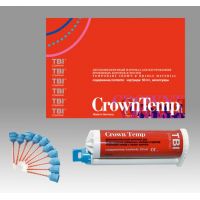 CrownTemp - двухкомпонентный материал для изготовления временных коронок и мостов. Двойной картридж 50 мл