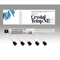 CrystalTemp NE - безэвгенольный цемент для временной фиксации, двойной шприц 5мл