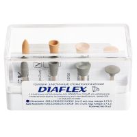 Diaflex композит - головки Диафлекс для обработки композитов набор №1 (8шт)