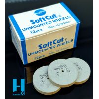 SOFTCUT-E UNMOUNTED WHEEL PB, Софткат полиры для обработки керамических реставраций, финишная обработка, 1шт, Shofu (Япония)
