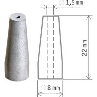 ТС 1.5 Сопло твердосплавное диаметром = 1.5 мм.