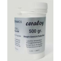 CERALOY (Цералой) - NiCr сплав без бериллия для литья коронок и мостовидных металлокерамических протезов (500 г) (Ni-67%, Cr-24%, Mo-10%)