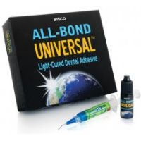 All Bond Universal STANDARD KIT - универсальный самопротравливающий адгезив, набо: ALL-BOND UNIVERSAL (6 мл), 1 шприц SELECT HV ETCH w/BAC (5 г) арт B-72020K