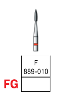 Пламя мини - финиры 38-45 микрон (5шт.), турбинка, SS White