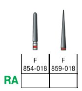 Боры финиры-2 - угловой наконечник 38-45 микрон (5шт.), SS White