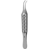 Пинцет стоматологический, ERGOPLANT, угловой, длина 140 мм, DX055R