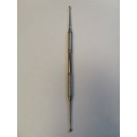 Ложка кюретажная прямая круглая ручка №2 арт 876-2
