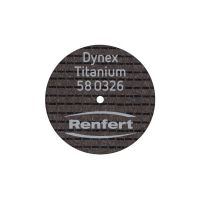 58-0326 Диски отрезные Dynex Titanium 0.3х26 мм 20 шт